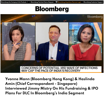 DLC Investor Relations Bloomberg Feature