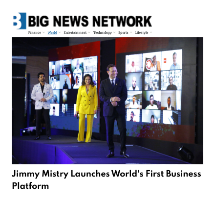 Big News Network featuring Della Leaders Club - Jimmy Mistry Launches World’s First Business Platform, DLC
