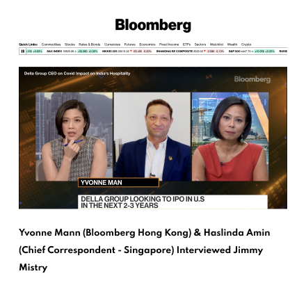 The Bloomberg Featuring Della Leaders Club - DLC to form global community of entrepreneurs