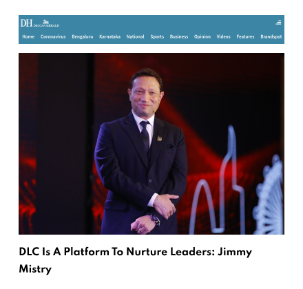 Deccan Herald featuring Della Leaders Club - Jimmy Mistry Launches World’s First Business Platform, DLC