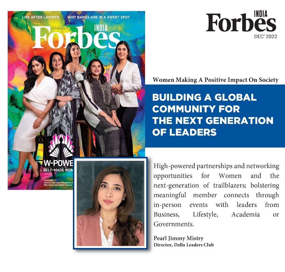 Forbes | DLC Building a Global Community for the Next Generation of Leaders - Pearl Jimmy Mistry