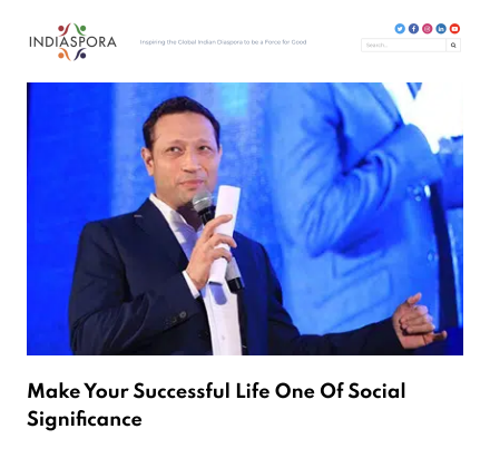 Indiaspora featuring Della Leaders Club - Jimmy Mistry Launches World’s First Business Platform, DLC