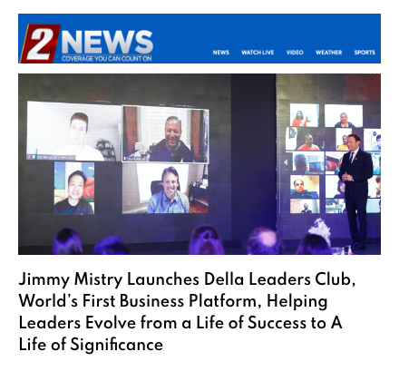 KTVN TV CBS 2 Reno Nevada featuring Della Leaders Club - Jimmy Mistry launches DLC World's First Business Platform