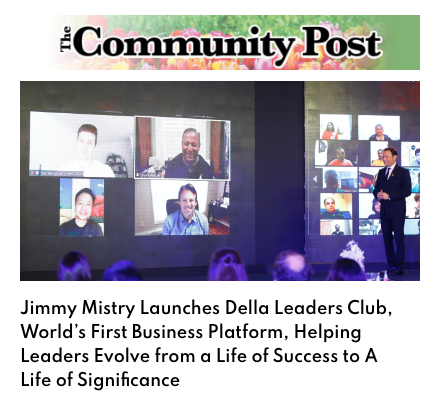 Minster Community Post Ohio featuring Della Leaders Club - Jimmy Mistry launches DLC World's First Business Platform