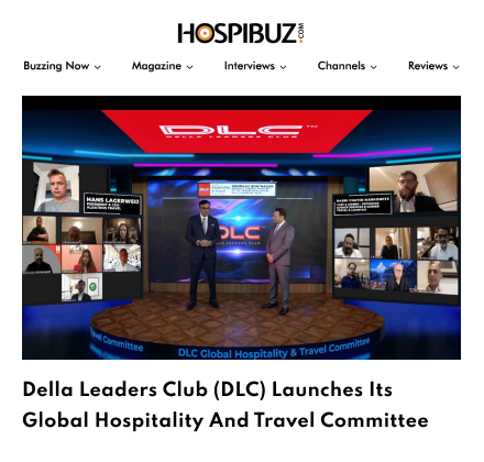 Hospibuz  featuring Della Leaders Club - Jimmy Mistry Launches World’s First Business Platform, DLC