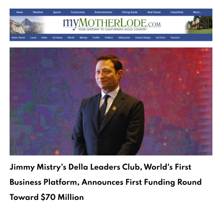 My Mother Lode Featuring Della Leaders Club - Jimmy Mistry Launches World’s First Business Platform