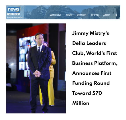 Newsnet northeast Featuring Della Leaders Club - Jimmy Mistry Launches World’s First Business Platform