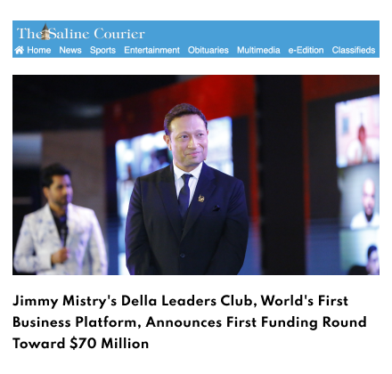 Mumbai-based social entrepreneur Jimmy Mistry's Della Leaders Club (DLC), the world's first technology-enabled global platform