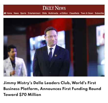 StarkVille Dailynews featuring Della Leaders Club - Jimmy Mistry Launches World’s First Business Platform