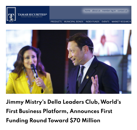 Tamar Securities Della Leaders Club (DLC), the world's first technology-enabled global platform
