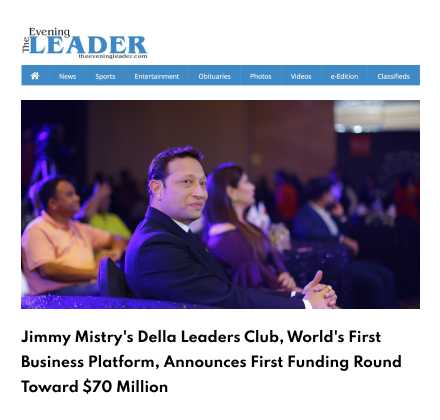 Mumbai-based social entrepreneur Jimmy Mistry's Della Leaders Club (DLC), the world's first technology-enabled global platform