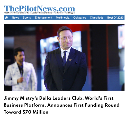 Mumbai-based social entrepreneur Jimmy Mistry's Della Leaders Club (DLC), the world's first technology-enabled global platform