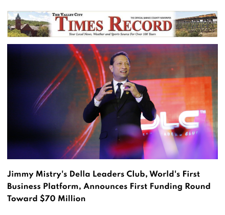 Mumbai-based social entrepreneur Jimmy Mistry's Della Leaders Club (DLC), the world's first technology-enabled global platform