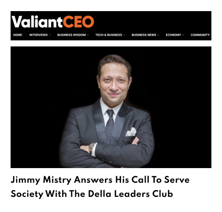 Valiant featuring Della Leaders Club - Jimmy Mistry launches world's first business platform, DLC
